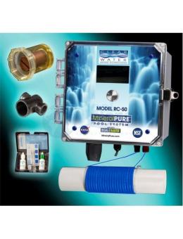 Бесхлорная система дезинфекции ClearWater RC-50 цифровой + ScaleBlaster умягчитель воды